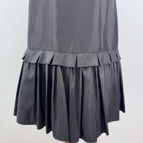 NWT VTG Alfred Angelo Spaghetti Strap Ruffle Hem Dress Y2K Whimsigoth Party sz 8 - Picture 7 of 10